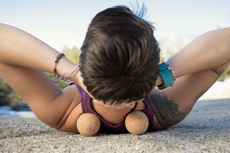 Cork Massage Balls by Rawlogy