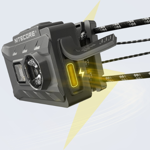 NU20 Classic 360 Lumen USB-C Lightweight Headlamp by Nitecore
